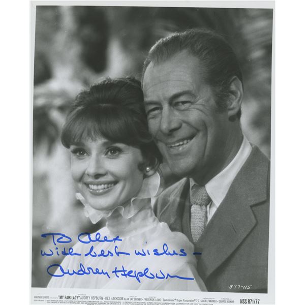 Audrey Hepburn My Fair Lady signed photo