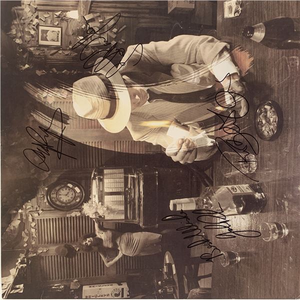 Led Zeppelin signed record