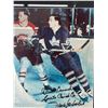 Image 2 : Signed Frank Mahovlich #27 Toronto Maple Leafs Approx. 15 1/4" x 13"