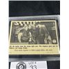 Image 2 : 1966 Fleer Card #24 The Three Stooges. Television Personalities Inc. Grade 5