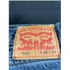 Image 2 : Vintage Levi's Red Tab Zipper Fly 505- Size 36/33