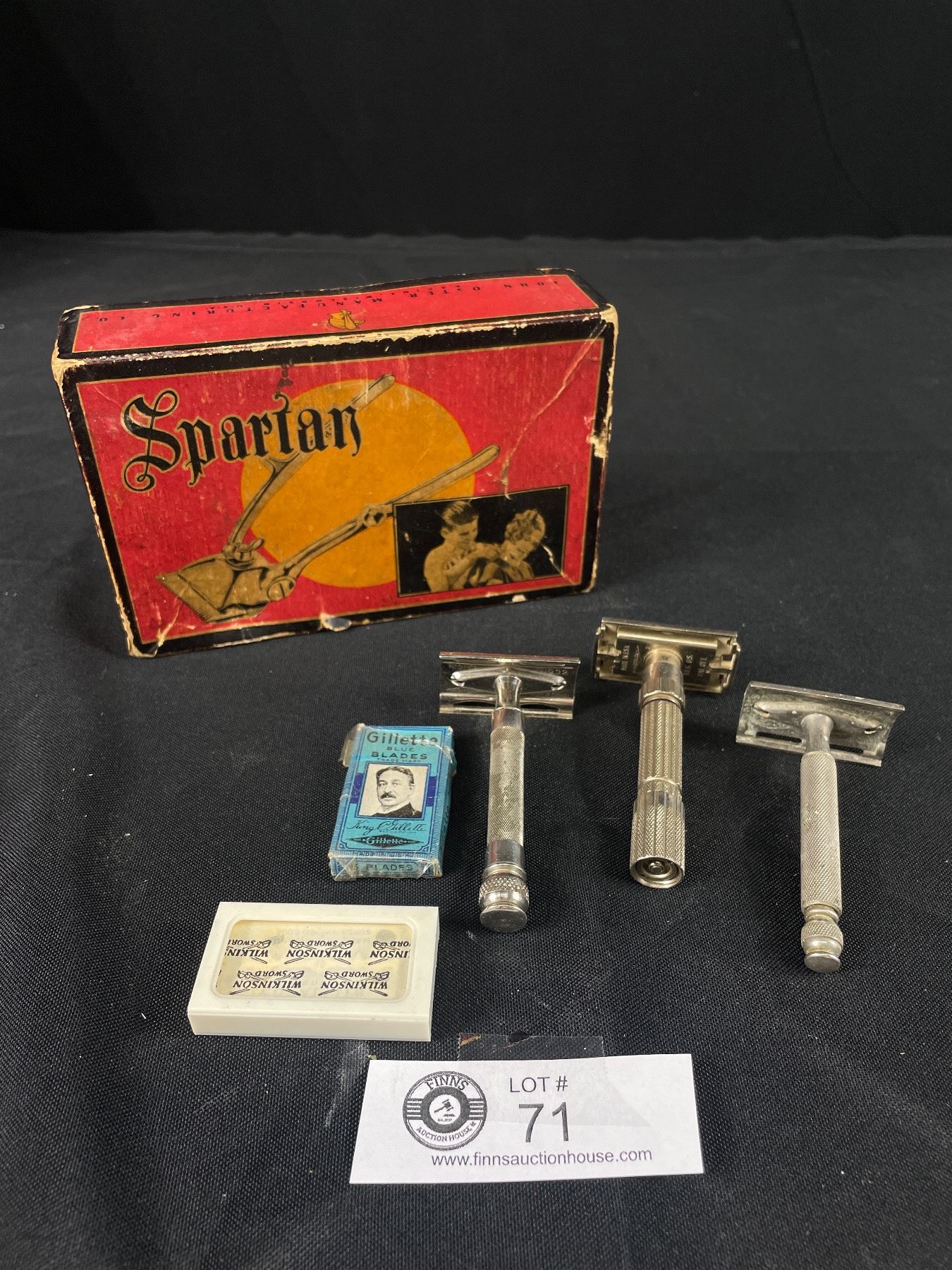 Vintage Collectible Lot-Spartan Hair Clippers, Vintage Shaving Razors ...