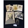 Image 1 : 12 Antique Black & White Photos Including 1 Tin Type Photo