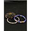 Image 2 : 5 Vintage Enameled Bangles