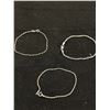 Image 2 : 3 Vintage 925 Sterling Silver Chain Bracelets