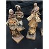 Image 2 : 7 Pieces of Folk Art Statues From Mexico 12" T