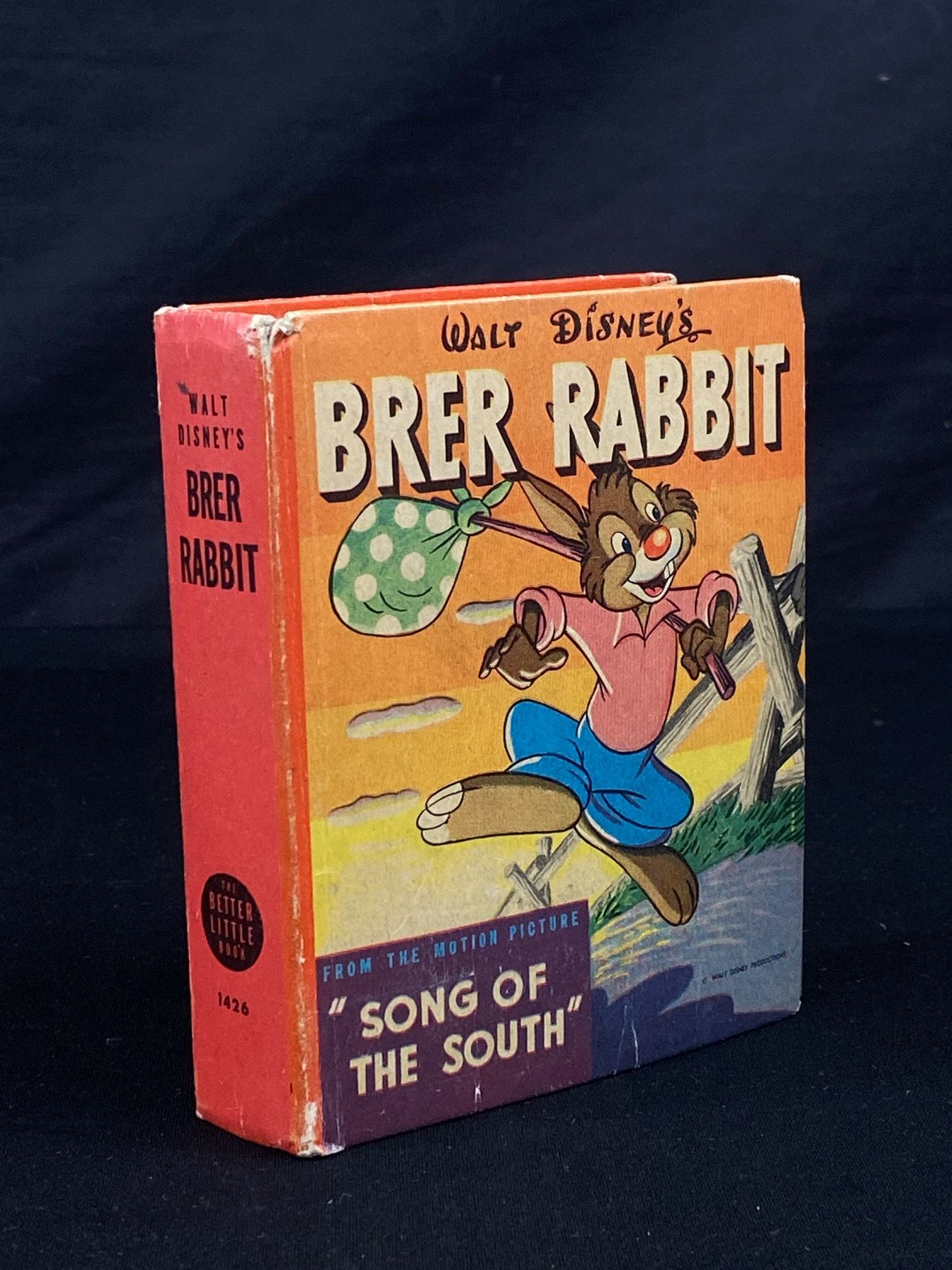 Brer Rabbit Little Big Book 1940's. Good Condition