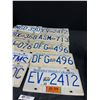 Image 2 : 10 Misc BC License Plates. 1 Is From 1974