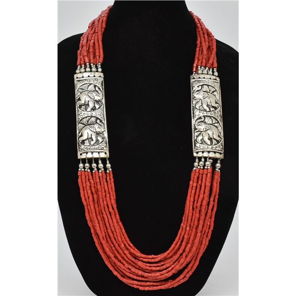 East India Multi Strand Necklace