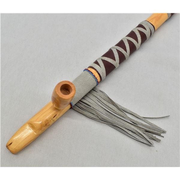 Decorative White Pine Wood Pipe