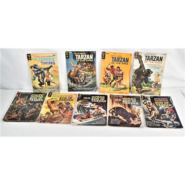 9 Lawler Estate Vintage Gold Key Comic Books