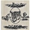 Image 2 : 1989 Montana Etched Marble Art Plaque by Rorgreen