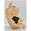 Image 3 : Pottery Angel Pig Shelf Sitter