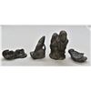 Image 3 : 4 Wolf Original Sculptures