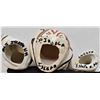 Image 3 : 3 Isleta Hand Painted Ceramic Pottery Animals