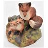 Image 2 : 2 Fine Porcelain Fox Figurines