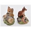 Image 4 : 2 Fine Porcelain Fox Figurines