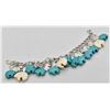Image 3 : Howlite and Turquoise Magnesite Fetish Bracelet