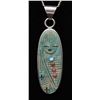 Image 2 : Zuni Turquoise Bracelet Necklace by S. Quandelacy