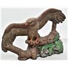 Image 1 : Hand Painted Ceramic Eagle Statue