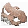 Image 3 : Hand Painted Ceramic Eagle Statue