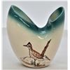 Image 1 : Vintage Mid-Century Ceramic Roadrunner Vase