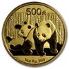 Image 1 : 2010 1 oz Gold Chinese Pandas - (Sealed)