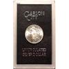 Image 1 : 1884 CC GSA Morgan Silver Dollar