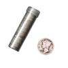Image 1 : Roll Of Average Circulated Mercury Dimes