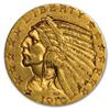 Image 1 : $2.5 US Gold Indian Coin