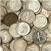 Image 1 : Lot of 100 Assorted Roosevelt 90% Silver Dimes