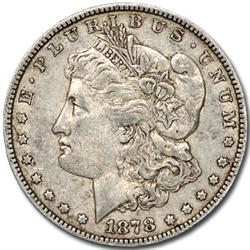 1878 7 Tailfeathers (Rev. of 78) Morgan Dollar