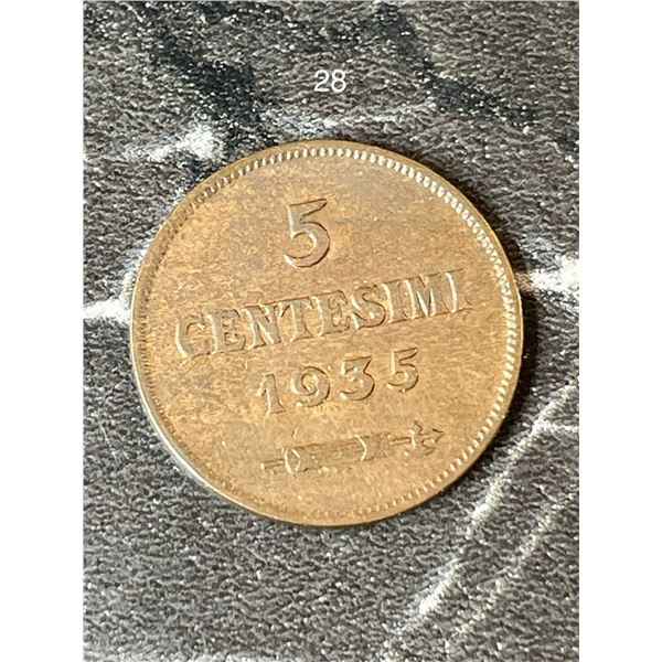 1935 San Marino, 5 Centesimi