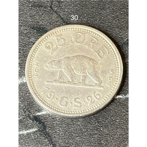 1926 Greenland, 25 Ore