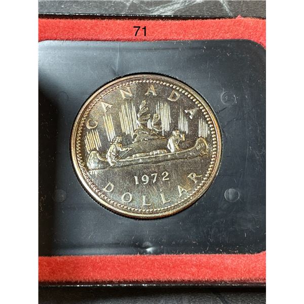 1 Dollar - Elizabeth II 2nd portrait; 50% Silver