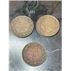 Image 1 : 1916 & 1917 Canadian Large One Cent