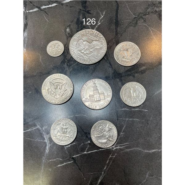 American Coins, Late 60;s, 70's