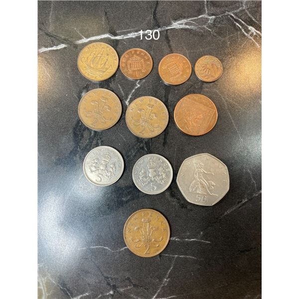 Vintage UK Coins