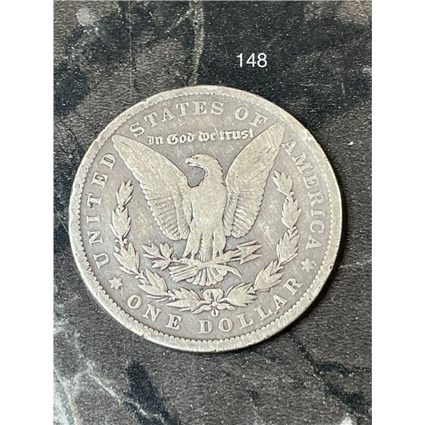 1890 American Silver Morgan Dollar