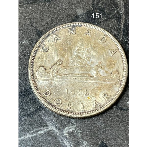 1953 Canadian Silver Dollar