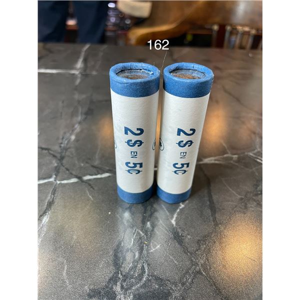 2x Rolls of Canadian Nickles