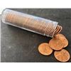 Image 1 : Full 50pc Roll 1953 P MS Uncirculated Red to Red/Brown