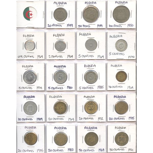Africa Coin Collection - Lot of 346