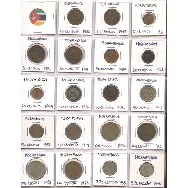 Africa Coin Collection - Lot of 599