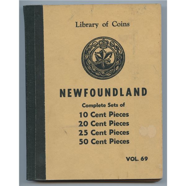 Library of Coins - Newfoundland Ten Cents to Fifty Cents