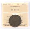 Image 1 : 1859 One Cent - Double Punch #2