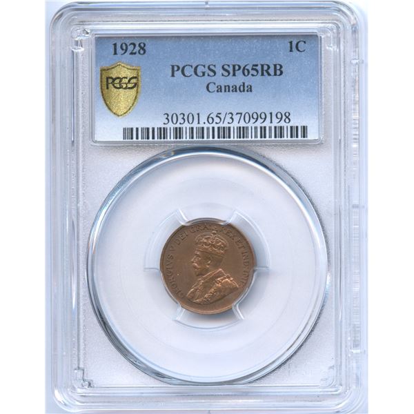 1928 One Cent - Specimen