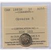 Image 1 : 1883H Five Cents