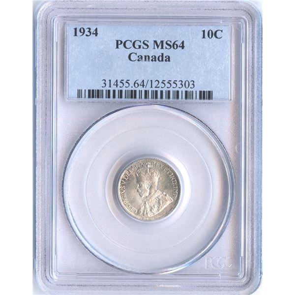1934 Ten Cents