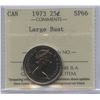 Image 1 : 1973 Twenty-Five Cents - Large Bust